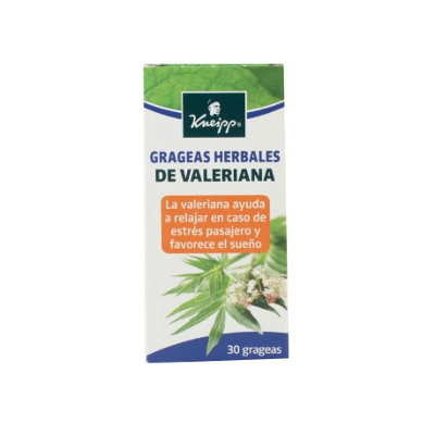 KNEIPP VALERIANA GRAGEAS HERBALES 60 UDS