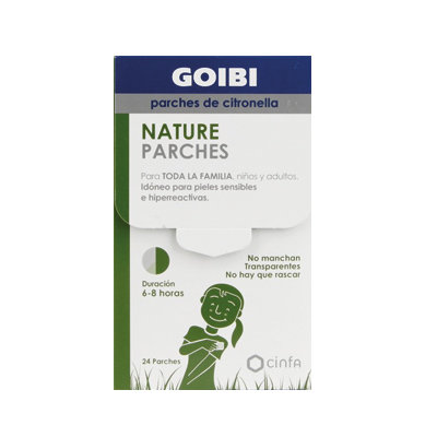 GOIBI PARCHES CITRONELLA ANTIMOSQ. 24 UD