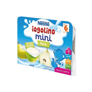 YOGOLINO MINI PERA 6 TARRINAS X 60 GR