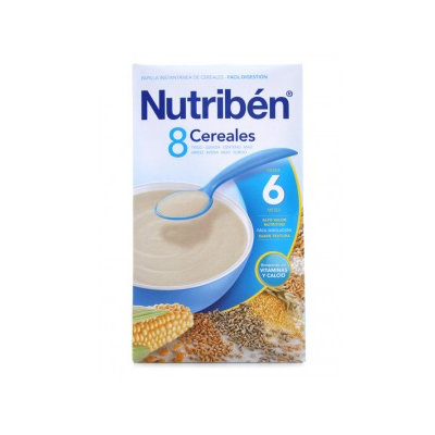 NUTRIBEN PAPILLA 8 CEREALES 300 GRAMOS