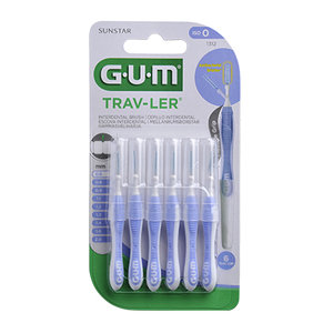 GUM  TRAV-LER CEPILLO INTERDENTAL 0,6 MM