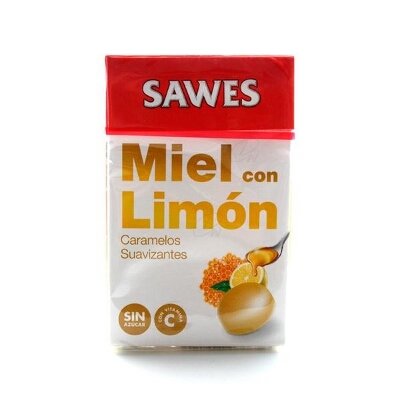 CARAMELOS SAWES LIMON MIEL CAJ