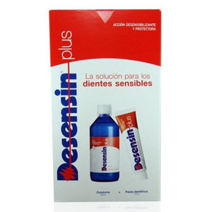 DESENSIN PLUS PACK PASTA 125ML+COLUT.500