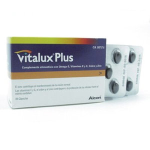 VITALUX PLUS 84 CAPSULAS GELATINA BLANDA
