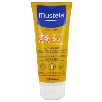 MUSTELA LECHE SOLAR SPF 50+ 100 ML.