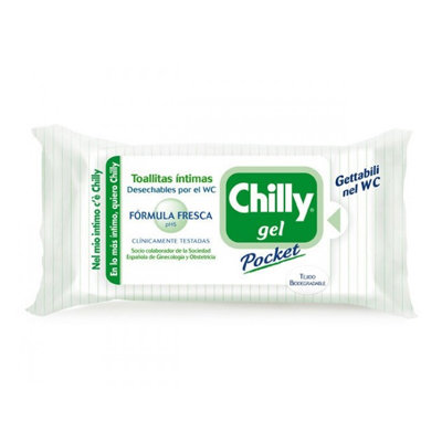 CHILLY GEL POCKET 12 TOALLITAS.