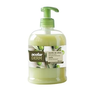 ACOFARDERM JABON MANOS OLIVA 500 ML.