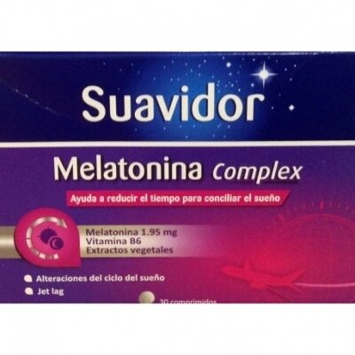 SUAVIDOR MELATONINA 1,95MG 30CO