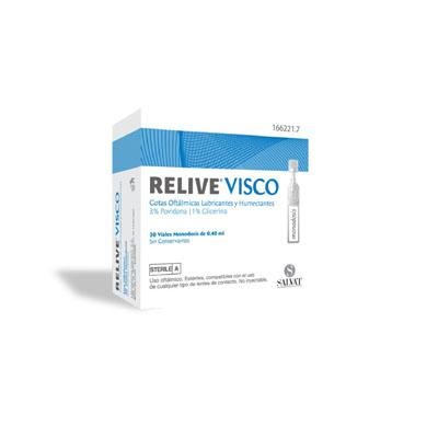 RELIVE VISCO GOTAS OFTALMICAS 30 MONODOS