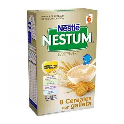 NESTLE NESTUM 8 CEREALES C/GALLETA 600GR