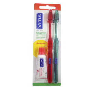 PACK VITIS CEPILLO DUPLO SUAVE ACCES