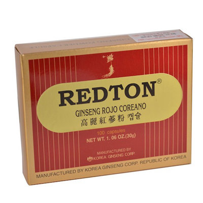 GINSENG ROJO COREANO REDTON 100 CAPSULAS