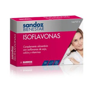 SANDOZ BIENESTAR ISOFLAVONAS 30 COMPR