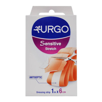 URGO SENSITIVE STRETCH BANDA 1MX6CM