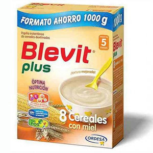 BLEVIT PLUS 8 CEREALES MIEL 1000 GRAMOS