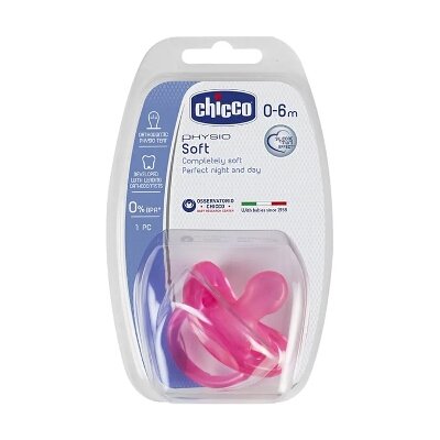 CHUPETE CHICCO PHYSIO ROSA  0+ 2U