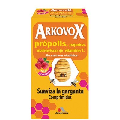 ARKOVOX PROPOLIS+VIT C 24COMP FRAMBUESA