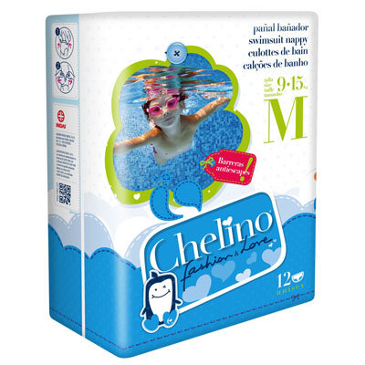 PAÑAL CHELINO BAÑADOR DESECH T/M 9-15KG