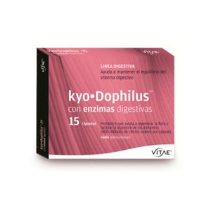 KYODOPHILUS ENZIMAS DIGEST 15CAPS VITAE