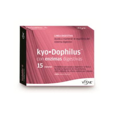 KYODOPHILUS ENZIMAS DIGEST 15CAPS VITAE