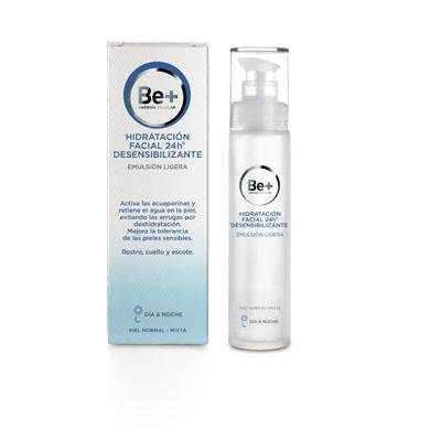 BE+ EMULSION 24H DESENS FAC LIGERA 50 ML