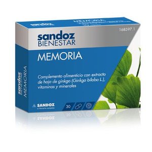 SANDOZ BIENESTAR MEMORIA 30 CAPSULAS