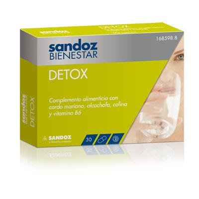 SANDOZ BIENESTAR DETOX 30 CAPSULAS