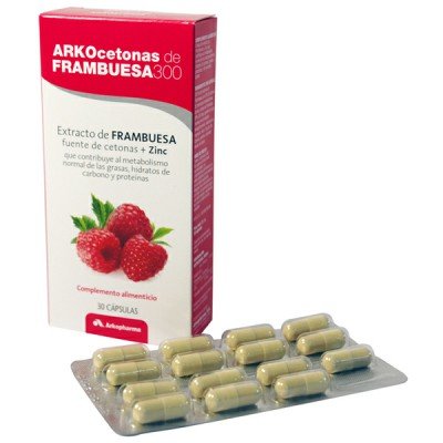 ARKODIET CETONAS DE FRAMBUESA 300 30 CAP