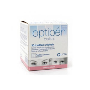 OPTIBEN 30 TOALLITAS LIMPIADORAS