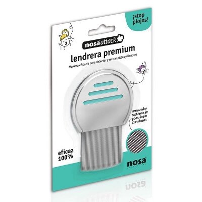 PEINE LENDRERA ANTIPIOJOS PREMIUM NOSA