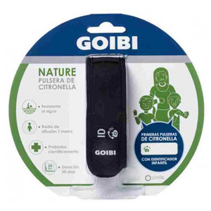 GOIBI PULSERA CITRONELLA NEGRA