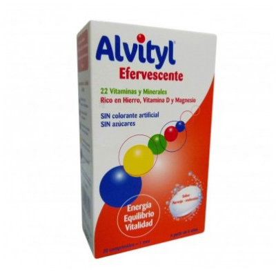 ALVITYL EFERVESCENTE 30 COMPRIMIDOS