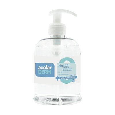 ACOFARDERM JABON MANOS 0% 500 ML C/DOSIF