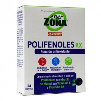 ENERZONA POLIFENOLES RX ENERVIT 24 CAPS