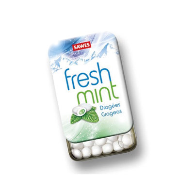 SAWES FRESH MINT GRAGEAS MENTA 20 G
