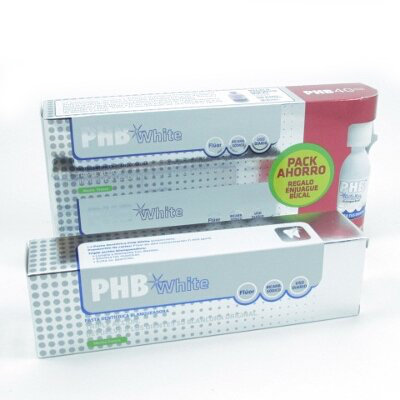 PHB WHITE PASTA 150+50ML PACK AHORRO