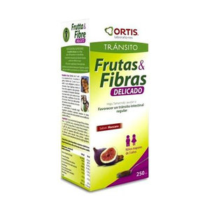 ORTIS FRUTA Y FIBRA DELICADO JAR 250 ML