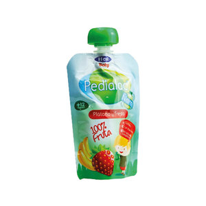 HERO BABY PEDIALAC ÑAM PLATAN FRESA 100G