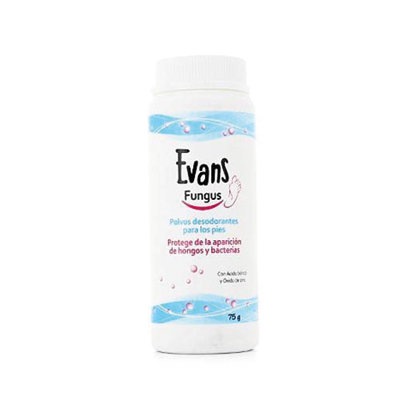 EVANS FUNGUS POLVOS PEDICOS 75 GRAMOS