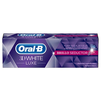 PASTA ORAL B 3D WHITE BRILLO SEDUCTOR