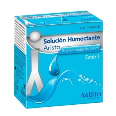 SOLUCION HUMECTANTE ARISTO 0,4ML 20 MON