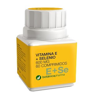VITAMINA E Y SELENIO 600MG 60COM BOTANIC