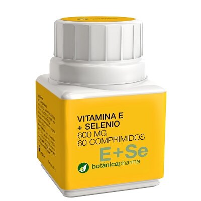 VITAMINA E Y SELENIO 600MG 60COM BOTANIC