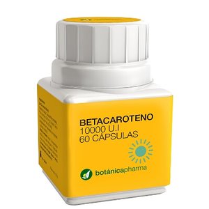 BETACAROTENO 10.000 UI 60 CAP BOTANICA
