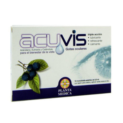ACUVIS GOTAS OCULARES 10 VIALES 0,5 ML