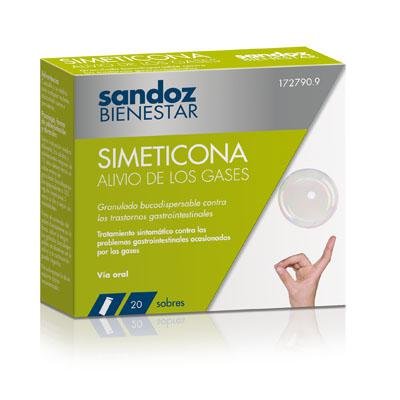 SANDOZ BIENESTAR SIMETICONA 20 SOBRES