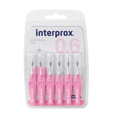CEPILLO DENTAL INTERPROX 4G NANO 6 UNID