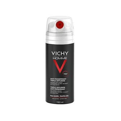 VICHY HOMME DESOD.TRIPLE DIF. 72 H 150ML