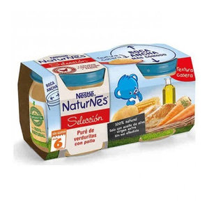 NESTLE NATURNES VERDURITAS POLLO 2X200G