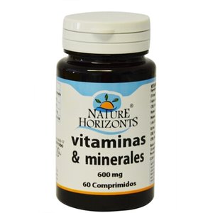 VITAMINAS Y MINERALES 60COMP NATURE HORI